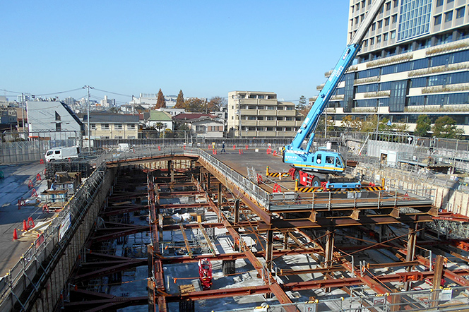 構台・桟橋の架設および解体